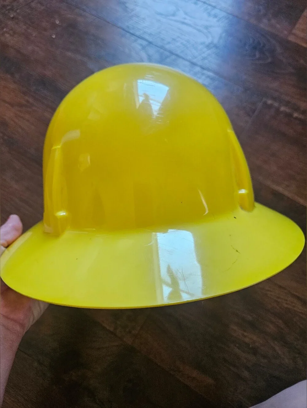 Vintage PG And E hat Yellow Safety Hard Hat - High Visibility